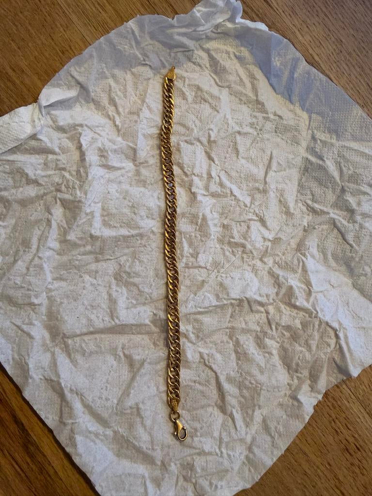 22 Karaat Gouden Armband, Sieraden, Tassen en Uiterlijk, Armbanden, Ophalen of Verzenden, Zo goed als nieuw, Goud