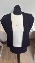 Nukus vest alpaca wol 36/38, Kleding | Dames, Truien en Vesten, Ophalen of Verzenden, Zo goed als nieuw, Maat 36 (S), Zwart