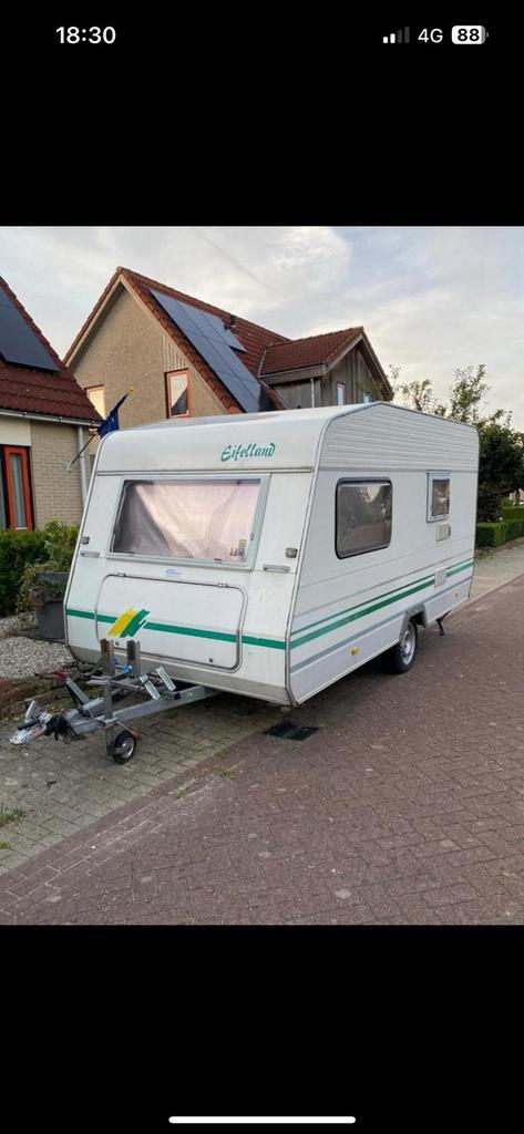 Caravan te huur kindvriendelijk 4 persoons, Caravans en Kamperen, Verhuur