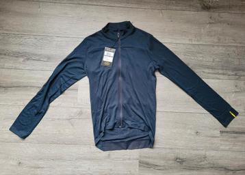 Nieuwe Mavic Merino fietsshirt lange mouw maat S beschikbaar voor biedingen