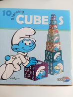 Stacking cubes stapelblokken van de Smurfen, Ophalen, Zo goed als nieuw