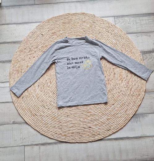 HEMA aankondeging zwangerschap Longsleeve Maat 110/116, Kinderen en Baby's, Kinderkleding | Maat 116, Zo goed als nieuw, Jongen of Meisje