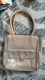 Cowboysbag beige/grijs, Ophalen of Verzenden, Zo goed als nieuw, Beige, Handtas