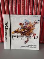 Final Fantasy Tactics A2 Handleiding DS, Spelcomputers en Games, Games | Nintendo DS, Gebruikt, 1 speler, Ophalen of Verzenden