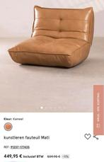 SKLUM stoel / fauteuil / bank, Huis en Inrichting, Stoelen, Ophalen, Bruin, Leer, Zo goed als nieuw