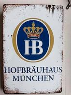 Hofbräuhaus München Metalen Bord 30 bij 20, Ophalen of Verzenden, Gebruikt