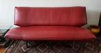 Leolux Tango Rode Bank, Ophalen, Gebruikt, Driepersoons, 75 tot 100 cm