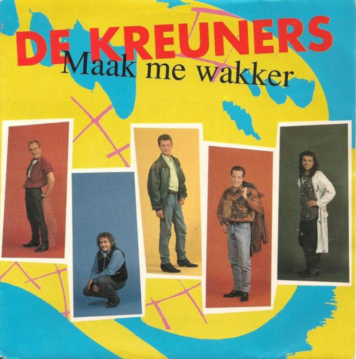 De Kreuners ‎– (Vinyl singel) Verliefd op Chris Lomme, Cd's en Dvd's, Vinyl | Nederlandstalig, Zo goed als nieuw, Rock, Overige formaten