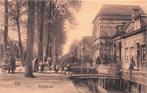 Tiel - Konijnenwal m. bruggetjes en veel mensen FRAAI, Ophalen of Verzenden, Voor 1920, Ongelopen, Gelderland