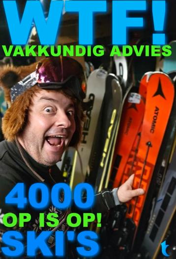 GROOTSTE VOORRAAD SKIS top modellen met Vakkundig advies  beschikbaar voor biedingen