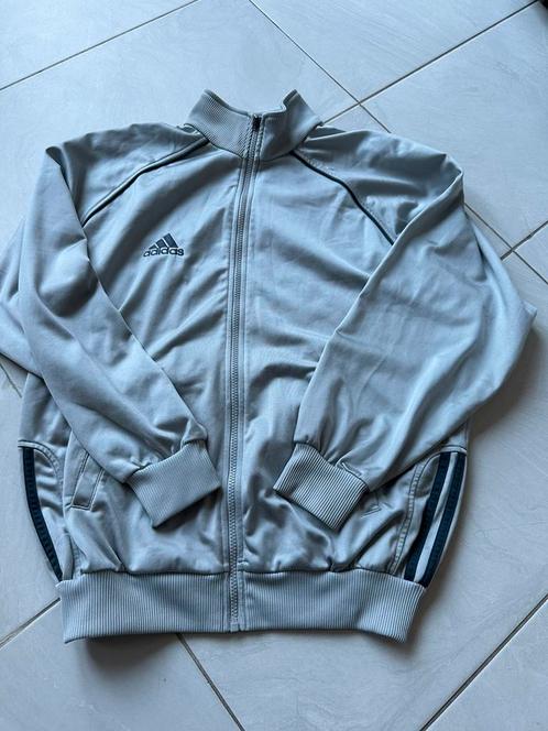 Adidas trainingsjack, Kleding | Heren, Sportkleding, Gedragen, Algemeen, Maat 46 (S) of kleiner, Grijs, Verzenden