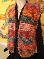 Nieuw handgebreid Gilet model Kiro by Kim, Ophalen of Verzenden, Nieuw, Maat 38/40 (M)