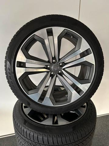 Org. 22 inch Audi Q8 Q7 velgen + Pirelli Scorpion Winterband beschikbaar voor biedingen
