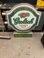 Grolsch Lichtbak / Reclamebord, Ophalen, Gebruikt, Reclamebord, Plaat of Schild, Grolsch