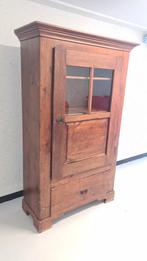 Antieke kast. Servieskast, vitrinekast, jagerskast., Antiek en Kunst, Ophalen
