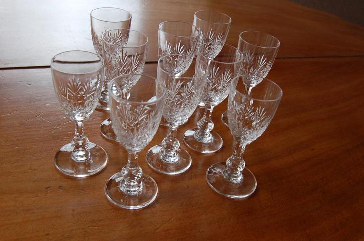 Saint Louis Massenet – Wijnglazen - prijs is p/st, Antiek en Kunst, Antiek | Glas en Kristal, Ophalen of Verzenden