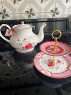 Room seven theepot en etagere, Huis en Inrichting, Keuken | Servies, Ophalen of Verzenden, Zo goed als nieuw, Overige stijlen