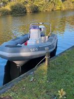 Rib 5.50 offshore hypalon, Ophalen, Zo goed als nieuw, Tot 6 meter, Polyester