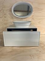 Laufen Badmeubelset met Spiegel en Verlichting, Huis en Inrichting, Nieuw, Minder dan 100 cm, Wastafelkast, 25 tot 50 cm