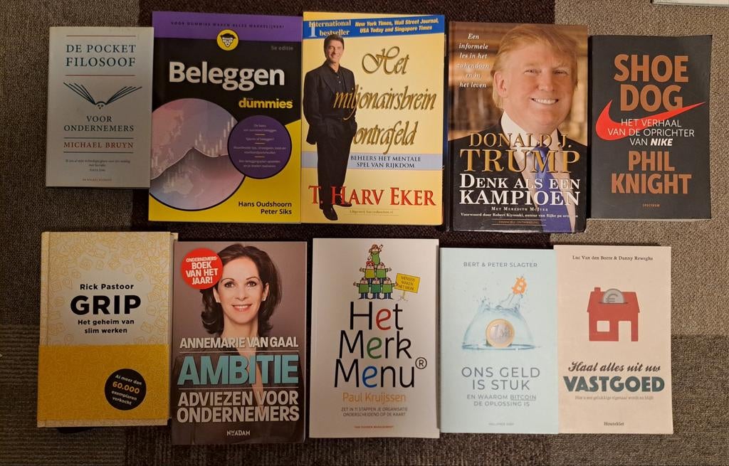 Boekenpakket Ondernemen & Beleggen - Diverse Titels, Ophalen of Verzenden, Gelezen, Geld en Beleggen, Diverse Auteurs