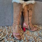 Vintage Red Rag laars mt 39, Hoge laarzen, Bruin, Ophalen of Verzenden, Zo goed als nieuw