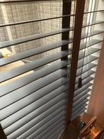Houten jaloezëen antraciet NIEUW in doos., Ophalen of Verzenden, Zo goed als nieuw, 50 tot 100 cm, Minder dan 100 cm