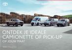 Folder Toyota Bedrijfswagen modellen (Belgisch - 2025), Verzenden, Zo goed als nieuw, Toyota