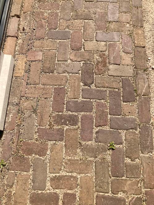 Kei formaten oud hollandse ong +/- 15 m2 incl zand en grind, Tuin en Terras, Tegels en Klinkers, Gebruikt, Klinkers, Overige materialen