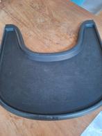 Stokke tripp trapp tray zwart, Kinderen en Baby's, Kinderstoelen, Ophalen, Gebruikt, Meegroeistoel