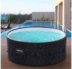 Opblaasbaar Bubbelbad, Tuin en Terras, Bubbelbaden en Hottubs, Ophalen, Gebruikt, Afdekzeil, Opblaasbaar