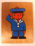 Kunst voor kleintjes: vintage zeeman van Dick Bruna, ca 50jr, Ophalen of Verzenden