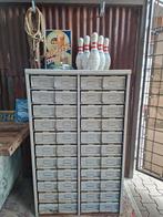 Gave stalen ladenkast, Huis en Inrichting, Ophalen, Gebruikt, 50 tot 100 cm, Minder dan 100 cm