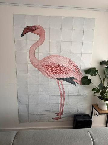 Grote Flamingo IXXI - 2.00 x 1.40 m beschikbaar voor biedingen