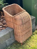 Rieten mand Fietszitje Kinderzitje Fietsmand, Gebruikt, Mand, Ophalen of Verzenden, Riet