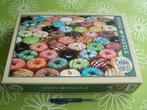 Kleurrijke donuts puzzel van Cobble hill 1000 stukjes, Hobby en Vrije tijd, Denksport en Puzzels, Ophalen of Verzenden, 500 t/m 1500 stukjes