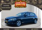 BMW 1-serie 118i Centennial High Executive|PANO|LEDER|AUT|LE, Gebruikt, Blauw, Bedrijf, 650 kg