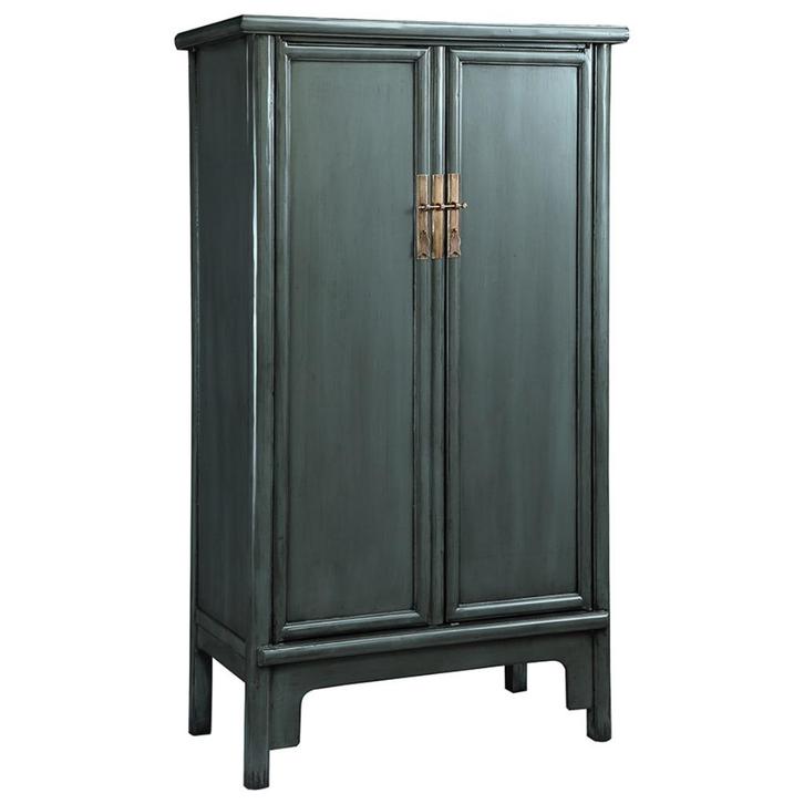 Chinese kasten - Chinese Kast Nu € 919,95 Grijs, Antiek en Kunst, Antiek | Meubels | Kasten, Verzenden