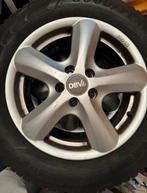 Set velgen met band 5x112 volkswagen 195/65 r15, Gebruikt, 15 inch, Banden en Velgen, Ophalen of Verzenden