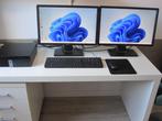 Dell Optiplex 5050 i5-7500 16gb 256gb SSD + 500gb HDD+2x 22", Met monitor, Ophalen of Verzenden, Zo goed als nieuw, Dell