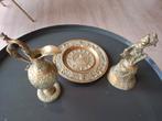 Gedetailleerde bewerkte koperen set, Antiek en Kunst, Ophalen