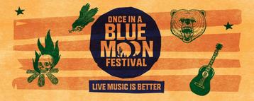 Once in a blue moon festival beschikbaar voor biedingen