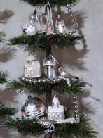 Oude antiek vintage kerstballen  webwinkel kerkje schemerlam, N, N, Ophalen of Verzenden, Zo goed als nieuw