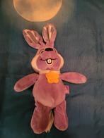 Milka Knuffel Konijn - Paars, Ophalen of Verzenden, Zo goed als nieuw, Konijn