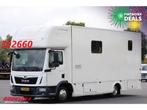 MAN TGL 8.190 Robrise Horsetruck + Camper Camera 61.047 KM!, Auto's, Vrachtwagens, Parkeercamera, Euro 6, 190 pk, MAN