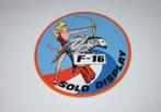 F-16 sticker solo display(2), Verzenden, Luchtmacht, Nederland, Overige typen