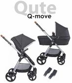 QUTE Move 2-in-1 kinderwagen met Cybex Aton 5 zitje en base, Overige merken, Ophalen of Verzenden, Zo goed als nieuw, Combiwagen