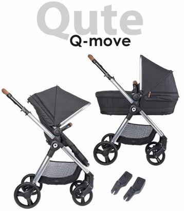 QUTE Move 2-in-1 kinderwagen met Cybex Aton 5 zitje en base beschikbaar voor biedingen