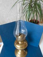 Olielamp, messing, tafellamp, Ophalen of Verzenden