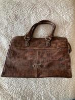Bruine damestas David Jones, Sieraden, Tassen en Uiterlijk, Tassen | Damestassen, Ophalen of Verzenden, Zo goed als nieuw, Bruin