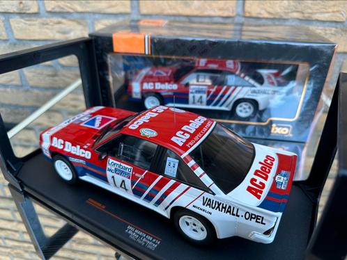 IXO OPEL MANTA 400 J.McRAE LOMBARD RAC RALLY '85 1:18 NIEUW, Hobby en Vrije tijd, Modelauto's | 1:18, Nieuw, Auto, Overige merken